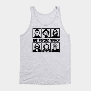 The psycho bunch horror movie charachters halloween Tank Top